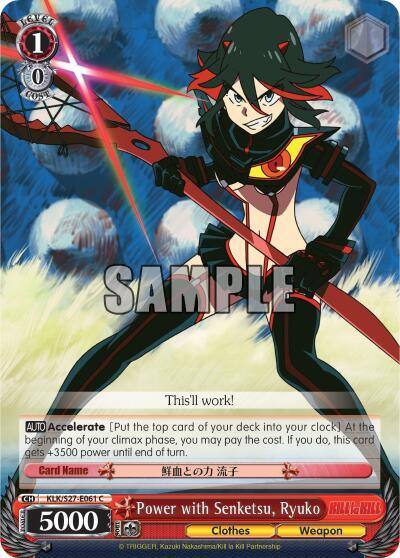 Power with Senketsu Ryuko KLK/S27-E061 C KILL la KILL Card