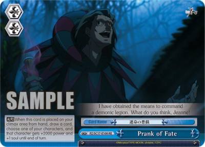Prank of Fate FZ/SC17-E100 RE Fate/Zero Chronicle Set Card