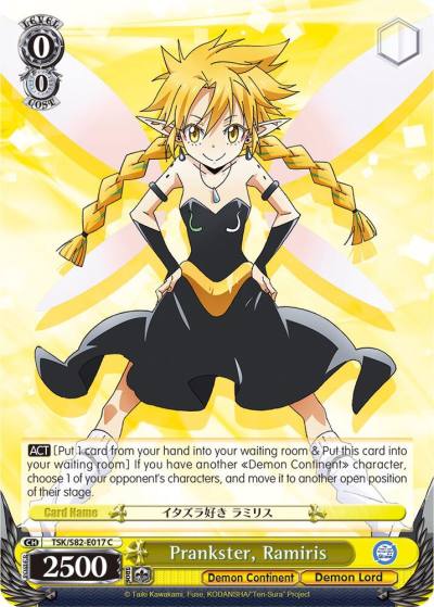 Prankster Ramiris TSK/S82-E017 C That Time I Got Reincarnated as a Slime Vol.2 Card