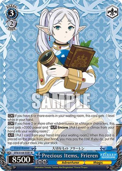 Precious Items Frieren SFN/S108-E081 R Frieren: Beyond Journey’s End Card