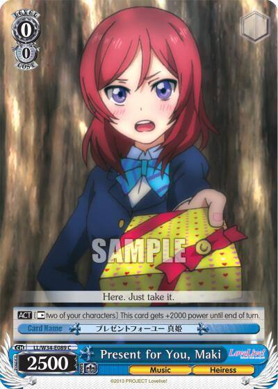 Present for You Maki LL/W34-E089 C Love Live! Vol. 2 Card