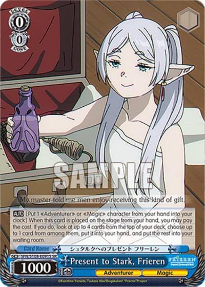 Present to Stark Frieren SR SFN/S108-E091S SR Frieren: Beyond Journey’s End Card