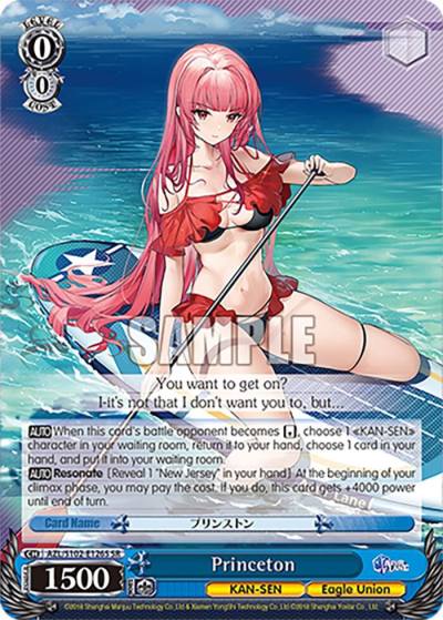 Princeton SR AZL/S102-E126S SR Azur Lane Card