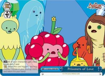 Prisoners of Love RRR AT/WX02-098R RRR Adventure Time Card