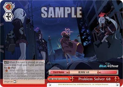 Problem Solver 68 BAV/W112-E104 CR Blue Archive Card