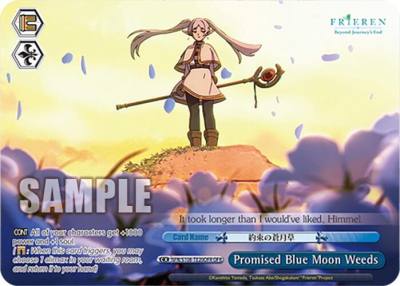 Promised Blue Moon Weeds OFR SFN/S108-TE20OFR OFR Frieren: Beyond Journey’s End Card