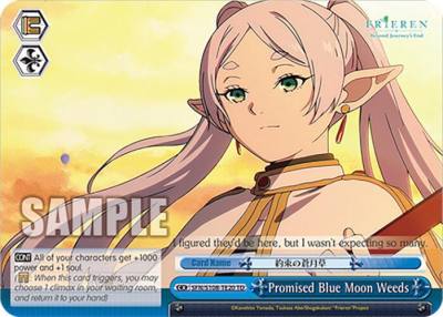 Promised Blue Moon Weeds SFN/S108-TE20 TD Frieren: Beyond Journey’s End Card