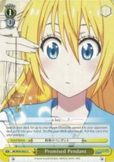 Promised Pendant NK/W30-E022 U NISEKOI -False Love- Card