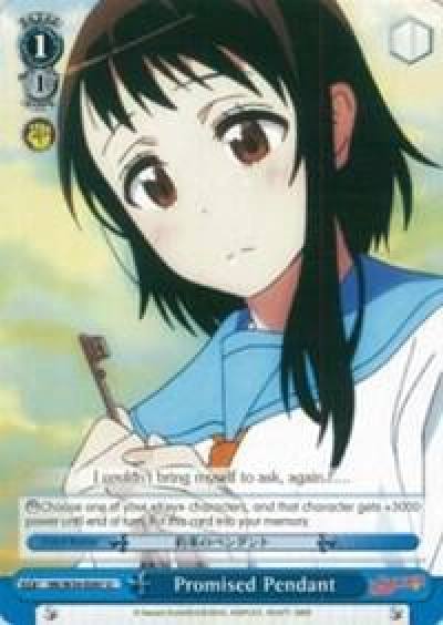 Promised Pendant NK W30 E097 U NK/W30-E097 U NISEKOI -False Love- Card