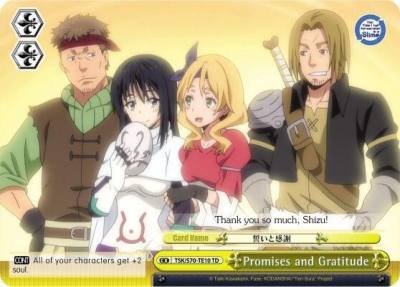 Promises and Gratitude TSK/S70-TE10 TD That Time I Got Reincarnated as a Slime Card
