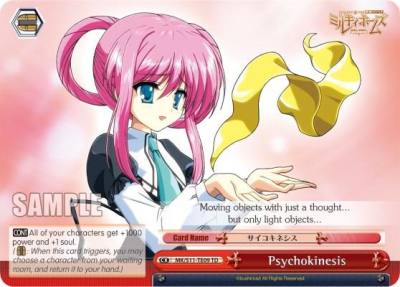 Psychokinesis MK/S11-TE09 PR Promo Cards Card