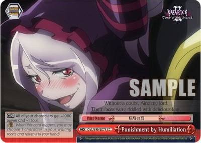Punishment by Humiliation OVL/S99-E074 CC Nazarick: Tomb of the Undead Vol.2 Card