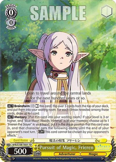 Pursuit of Magic Frieren SFN/S108-TE01 TD Frieren: Beyond Journey’s End Card