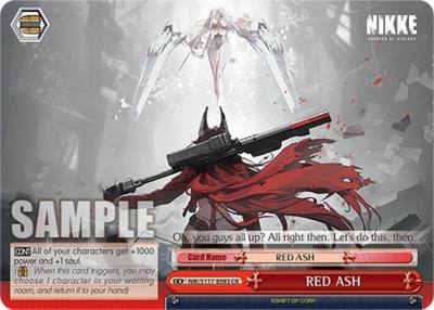 RED ASH NIK/S117-E083 CR GODDESS OF VICTORY: NIKKE Card