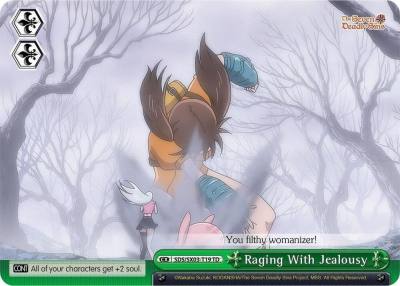 Raging With Jealousy SDS/SX03-T19 TD The Seven Deadly Sins Card