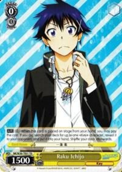 Raku Ichijo TD NK/W30-TE01 TD NISEKOI -False Love- Card