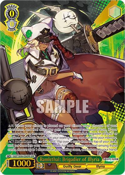 Ramlethal Brigadier of Illyria OFR GGST/SX06-026OFR OFR Guilty Gear -Strive- Card
