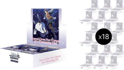 Rascal Does Not Dream of a Dreaming Girl Booster Box Case Rascal Does Not Dream of a Dreaming Girl Card