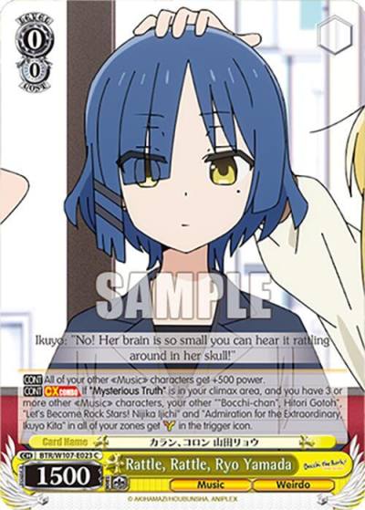 Rattle Rattle Ryo Yamada BTR/W107-E023 C BOCCHI THE ROCK! Card