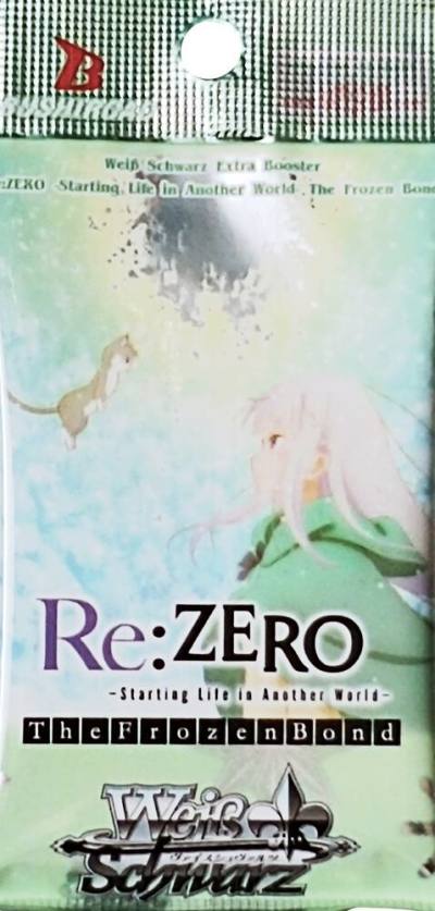 ReZERO The Frozen Bond Extra Booster Pack Re:ZERO: The Frozen Bond Card