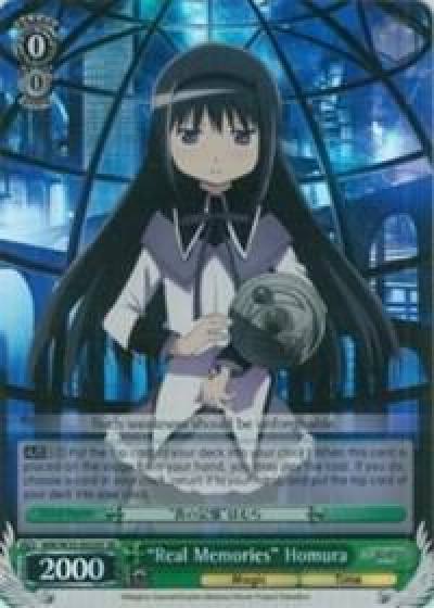 Real Memories Homura SR MM/W35-E029S SR Puella Magi Madoka Magica the Movie -Rebellion- Card