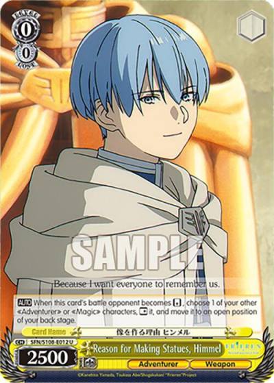 Reason for Making Statues Himmel SFN/S108-E012 U Frieren: Beyond Journey’s End Card