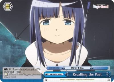 Recalling the Past MR/W80-E100 CC Magia Record: Puella Magi Madoka Magica [Side Story] (Anime) Card