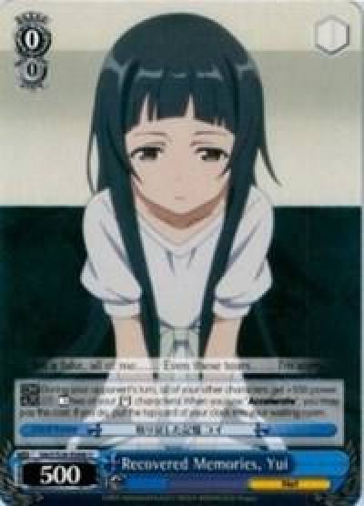 Recovered Memories Yui SAO/S26-E068 U Sword Art Online Vol.2 Card