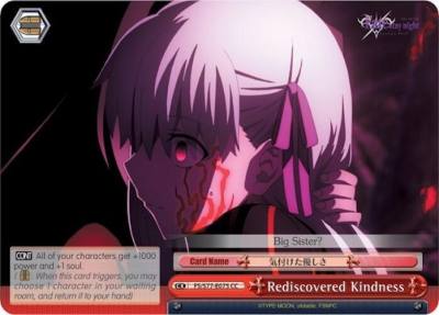Rediscovered Kindness FS/S77-E075 CC Fate/stay night [Heaven’s Feel] Vol.2 Card