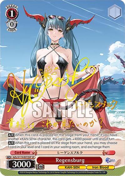 Regensburg SP AZL/S119-E072SP SP Azur Lane Vol. 2 Card
