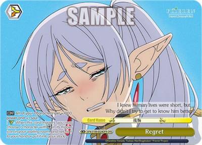 Regret OFR SFN/S108-E024OFR OFR Frieren: Beyond Journey’s End Card