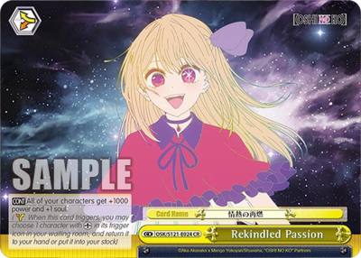 Rekindled Passion OSK/S121-E024 CR [OSHI NO KO] Vol.2 Card