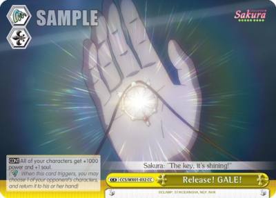 Release GALE CCS/WX01-032 CC Cardcaptor Sakura: Clear Card Card