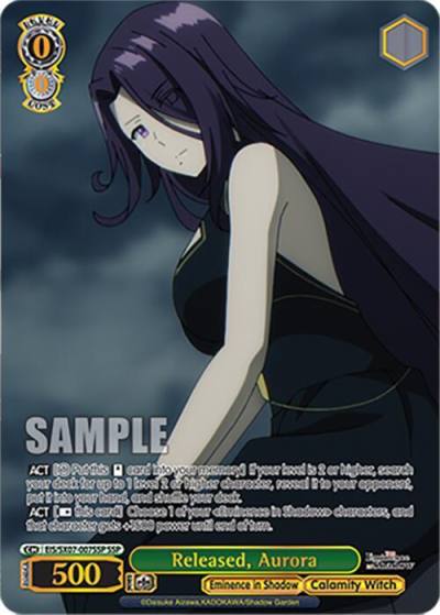 Released Aurora SSP EIS/SX07-007SSP The Eminence in Shadow Card