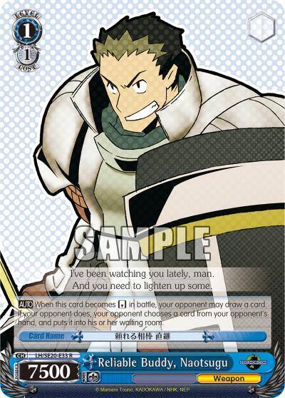 Reliable Buddy Naotsugu LH/SE20-E33 R LOG HORIZON Card
