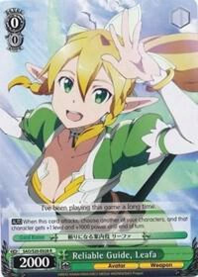 Reliable Guide Leafa SAO/S20-E028 R Sword Art Online Card