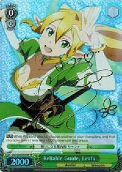 Reliable Guide Leafa SP SAO/S20-E028SP SP Sword Art Online Card