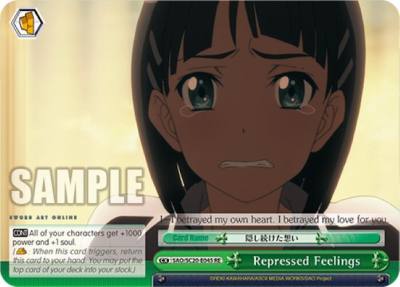 Repressed Feelings SAO/S20-E045 RE Sword Art Online Chronicle Set Card