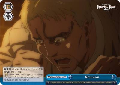 Reunion AOT/SX04-098 CC Attack On Titan: Final Season Card