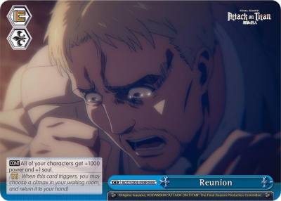 Reunion RRR AOT/SX04-098R RRR Attack On Titan: Final Season Card