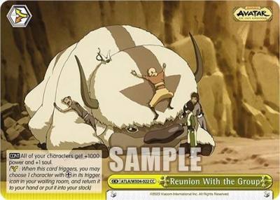 Reunion With the Group ATLA/WX04-022 CC Avatar: The Last Airbender Card