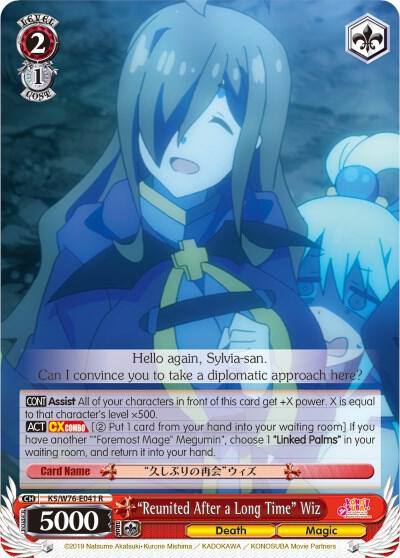 Reunited After a Long Time Wiz KS/W76-E041 R KonoSuba The Movie: Legend of Crimson Card