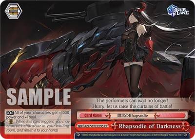 Rhapsodie of Darkness AZL/S102-E095 CR Azur Lane Card