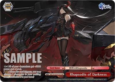 Rhapsodie of Darkness PR AZL/S102-E151 PR Azur Lane Card