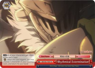 Rhythmical Extermination GBS/S63-TE09 TD Goblin Slayer Card