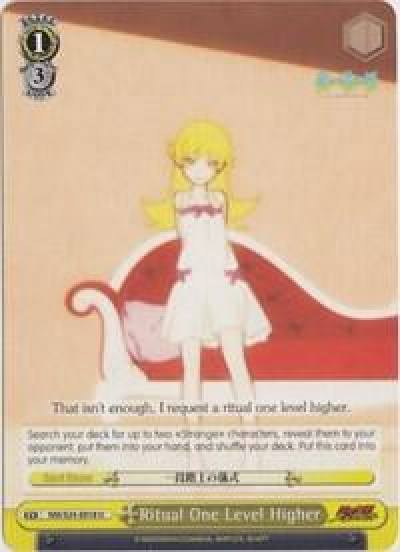 Ritual One Level Higher NM/S24-E018 NISEMONOGATARI Card