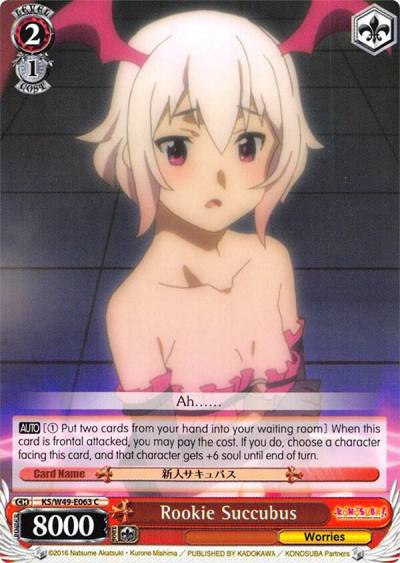 Rookie Succubus KS/W49-E063 C KonoSuba Card
