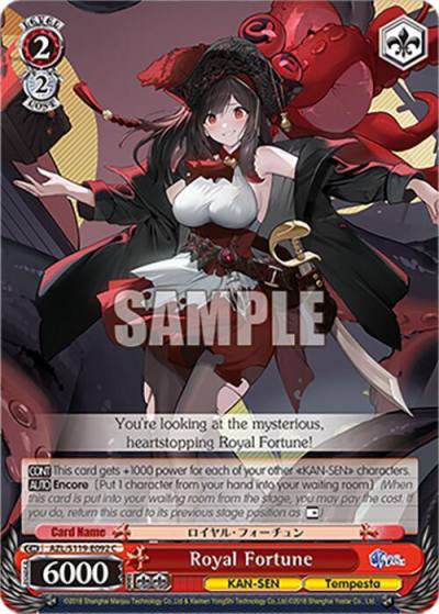 Royal Fortune AZL/S119-E092 C Azur Lane Vol. 2 Card