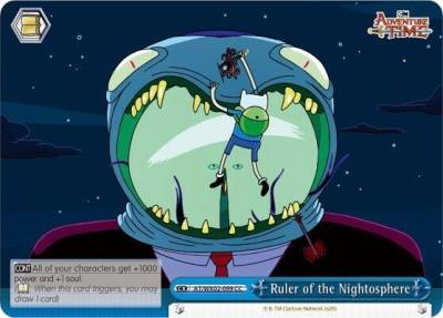 Ruler of the Nightosphere AT/WX02-099 CC Adventure Time Card