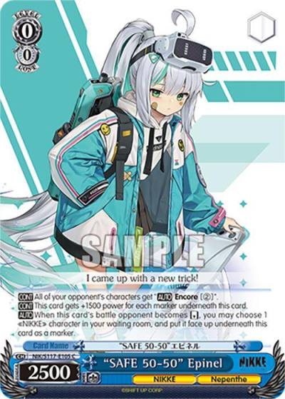 SAFE 50 50 Epinel NIK/S117-E105 C GODDESS OF VICTORY: NIKKE Card